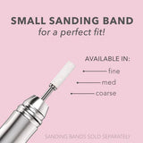FINE 50 STK. SMALL SANDING BAND - HVÍTT