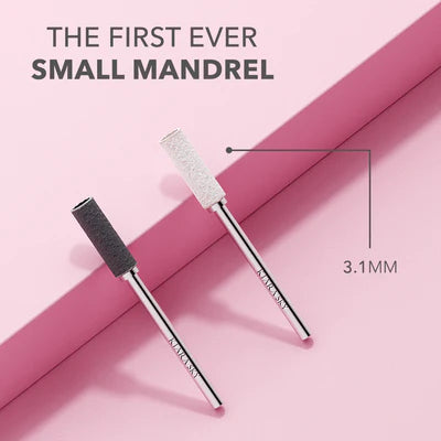 FINE 50 STK. SMALL SANDING BAND - HVÍTT