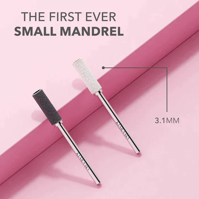 FINE 50 STK. SMALL SANDING BAND - HVÍTT