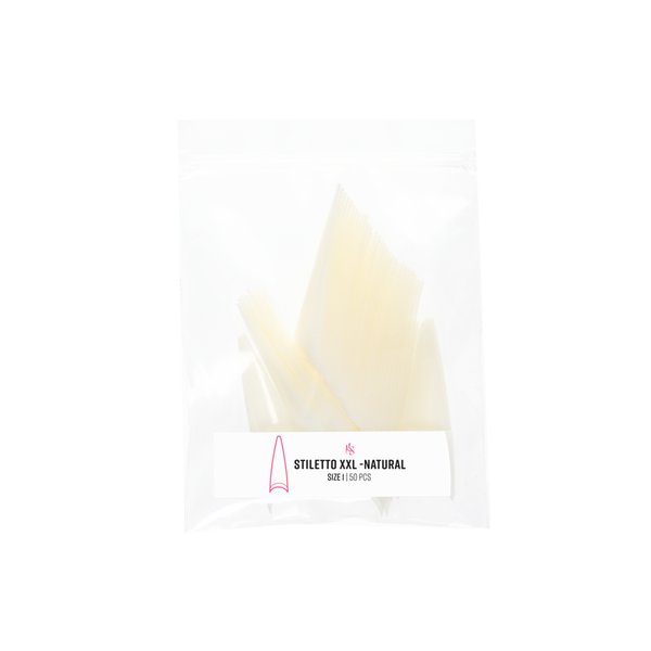 C-CURVE REFILL BAG - STILETTO XXL NATURAL
